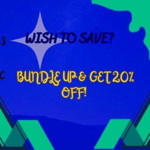 Purchase Two Product's and Receive 20% off!